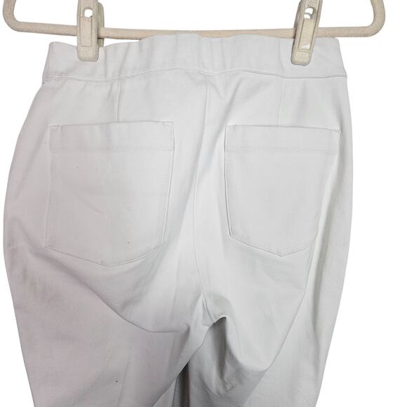 Spanx Pants Trousers Women S White Pull On Pants Women Tapered Pants Stretch - Picture 7 of 8